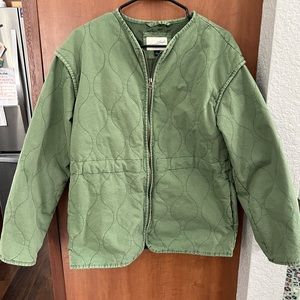 Olive Jacket NWOT